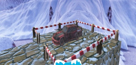 Hurdle Track Car Stunts