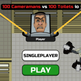 100 Cameramans vs 100 Toilets.io