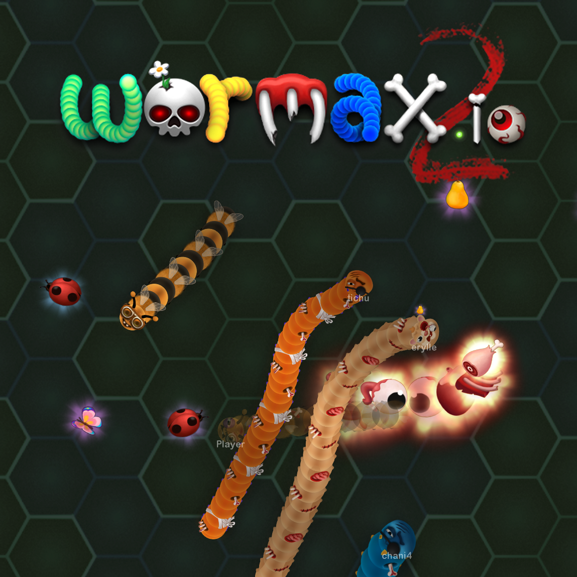 Wormax 2 IO - Play Wormax 2 IO On IO Games